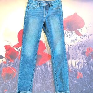 GAP Girls Straight Leg Blue Jeans